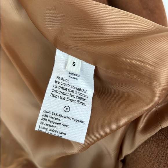 Kotn Women's Wool Scarab Sportcoat - Picture 5 of 7